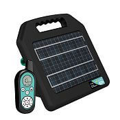 Prenosný solárny RF zdroj pre elektrické ohradníky solar DUO RF SDX08 s ovladačom